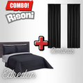 Edredón Ultrasónico Risoni con Cortina