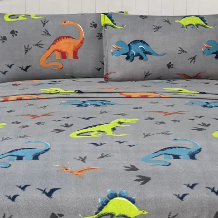 Sábanas Polar SÚPER Suaves y Calientita REX🦖