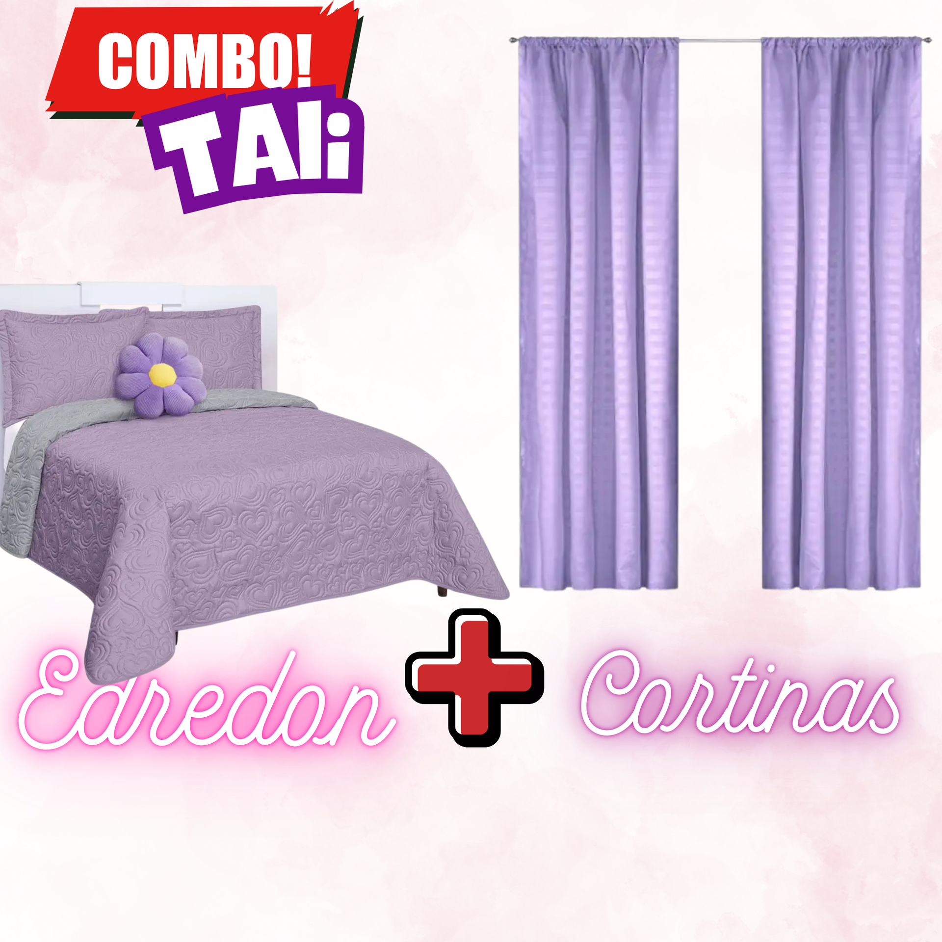 Edredón Ultrasónico Tali con Cortinas
