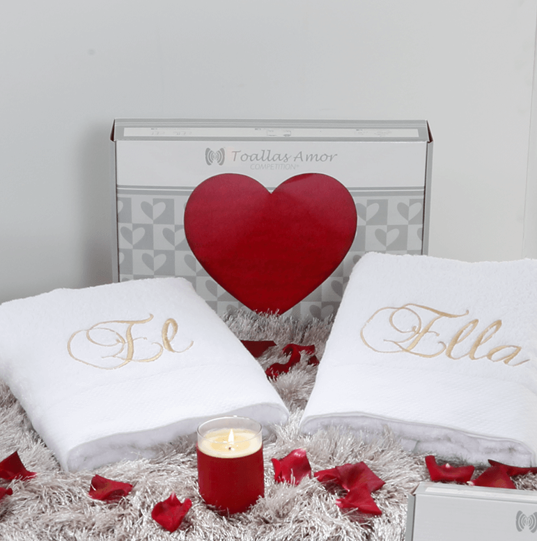 Juego de Toallas Amor