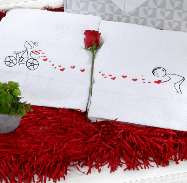 Juego de Toallas Amor