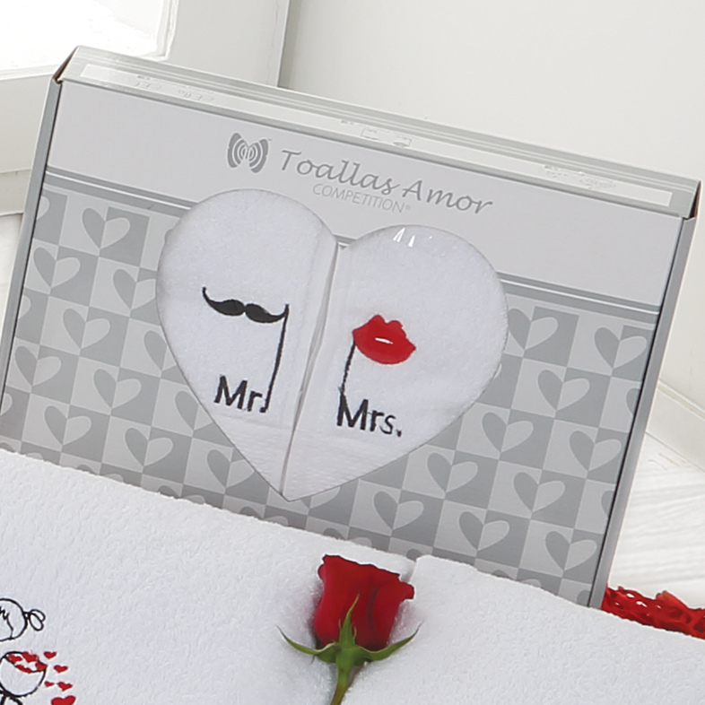 Juego de Toallas Amor