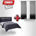Edredón Ultrasónico Zen con Cortinas