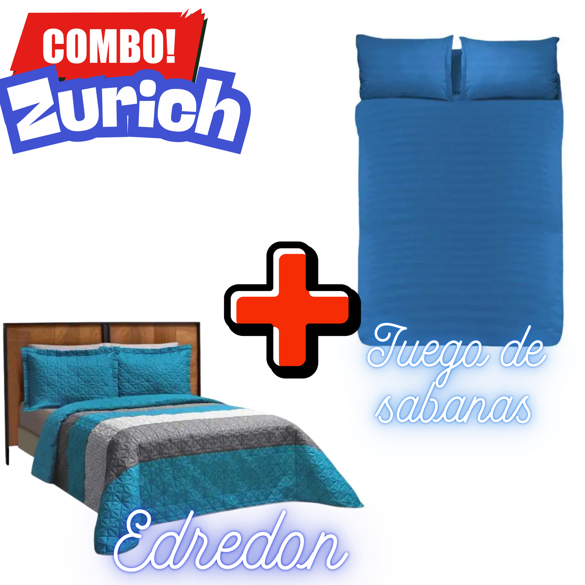 Edredón Ultrasónico Zurich con Sabanas